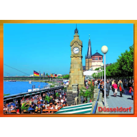 Postkarte Ansichtskarte Düsseldorf Weltpostkarte im...