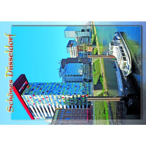 Postkarte Ansichtskarte Düsseldorf Weltpostkarte im Format 10,5 x 15cm Schönes Düsseldorf
