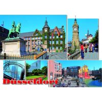 Postkarte Ansichtskarte Düsseldorf Weltpostkarte im...