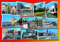 12-DUS-009 Decard - Düsseldorf - Postkarte -...