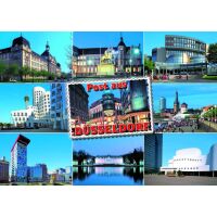 Postkarte Ansichtskarte Düsseldorf Weltpostkarte im...