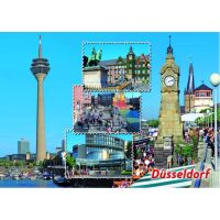 Postkarte Ansichtskarte Düsseldorf Weltpostkarte im...