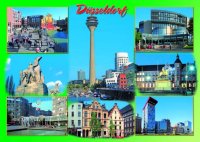12-DUS-015 Decard - Düsseldorf - Postkarte -...