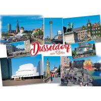 Postkarte Ansichtskarte Düsseldorf Weltpostkarte im...