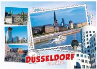 12-DUS-021 Decard - Düsseldorf - Postkarte -...
