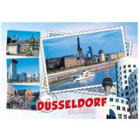 Postkarte Ansichtskarte Düsseldorf Weltpostkarte im...