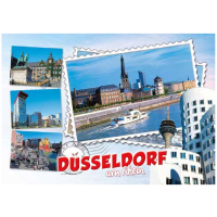 Postkarte Ansichtskarte Düsseldorf Weltpostkarte im...