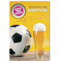 A Geburtstag Glückwunschkarte mit Umschlag...