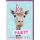 Geburtstag Bunte Giraffe Time to Party Glückwunschkarte mit Umschlag