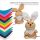 Hase Schmoozies XXL Tabletreiniger Displayreiniger Minifeet kleines Stofftier