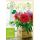 Geburtstag Glückwunschkarte mit Umschlag Blumen in Geschenkbox
