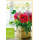 Geburtstag Glückwunschkarte mit Umschlag Blumen in Geschenkbox
