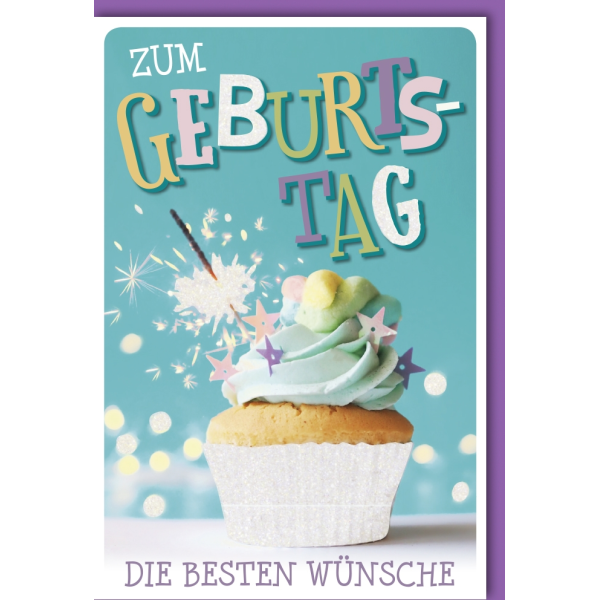 Geburtstag Glückwunschkarte mit Umschlag Marienkäfer auf Chrysamtheme
