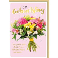 A Geburtstag Glückwunschkarte mit Umschlag...