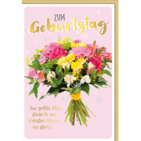 A Geburtstag Glückwunschkarte mit Umschlag...