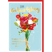 Geburtstag Fantasieblumenstrauß Freundschaft und...