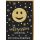 A 80. Geburtstag Glückwunschkarte mit Umschlag 80 Gold Smiley Herzliche Glückwünsche