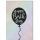Geburtstag Glückwunschkarte mit Umschlag, silber, Luftballon, Happy Birthday