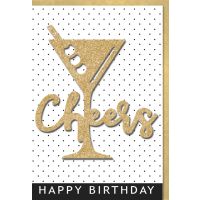 Geburtstag Glückwunschkarte mit Umschlag Longdrink...