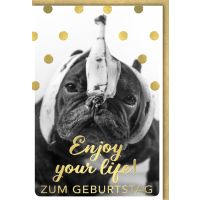 Geburtstag Dots&Fun Glückwunschkarte mit...