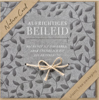 Trauer - Beileid – Nature Cards – unverpackt...