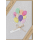 Allgemeine Wünsche Nature Cards unverpackte Glückwunschkarte mit Umschlag bunte Luftballons