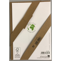 Geburt  Nature Cards unverpackte Glückwunschkarte mit Umschlag Baby Großes Glück