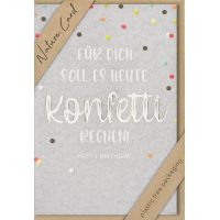 Geburtstag – Nature Cards – unverpackt -...