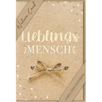 Allgemeine Wünsche Nature Cards unverpackte...