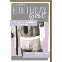 Geburtstag Glückwunschkarte mit Umschlag Männer...