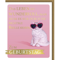 Geburtstag Snapshot Glückwunschkarte mit Umschlag...