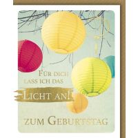 Geburtstag Snapshot Glückwunschkarte mit Umschlag...