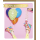 Geburtstag Snapshot Glückwunschkarte mit Umschlag Luftballons und bunte Schuhe