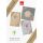 Sortiment Nature Cards Handmade- 192 plastikfreie Karten mit Umschlägen - 64 Dekore - Bundle UVP: € 574,08