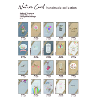 Sortiment Nature Cards Handmade - 384 plastikfreie Karten...