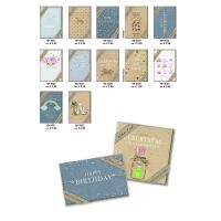 Sortiment Nature Cards Handmade - 384 plastikfreie Karten mit Umschlägen - 64 Dekore - Bundle UVP: € 1.148,16