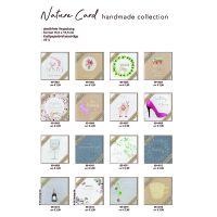 Sortiment Nature Cards Handmade - 384 plastikfreie Karten mit Umschlägen - 64 Dekore - Bundle UVP: € 1.148,16