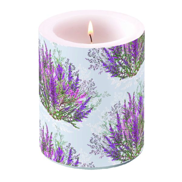 A Kerze gross Candle Big Format: Ø 12 cm x 10 cm 1 Kerze pro Packung Calluna
