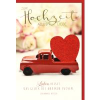 Hochzeitskarten Vermählung Glückwunschkarte mit...