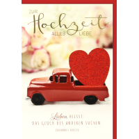 Hochzeitskarten Vermählung Glückwunschkarte mit...