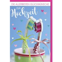 Hochzeitskarten Vermählung Glückwunschkarte mit...