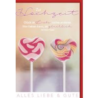 Hochzeitskarten Vermählung Glückwunschkarte mit...