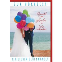 Hochzeitskarten Vermählung Glückwunschkarte mit...