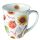 A Becher Mug 0.4 L Fine Bone China Ø 10 cm x H 10,5 cm Pumpkins & sunflowers Kürbis Sonnenblume