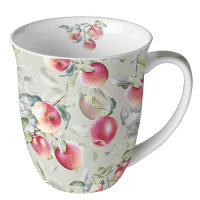 Mug 0.40 l Fresh Apples Green - Ambiente Becher - Fine...