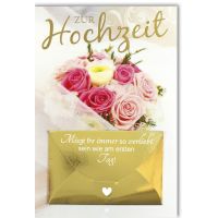 Hochzeitskarten Geldkarte Glückwunschkarte mit...