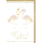 Hochzeitskarten Vermählung Glückwunschkarte mit Umschlag Flamingo Paar Zur Hochzeit Alle Liebe