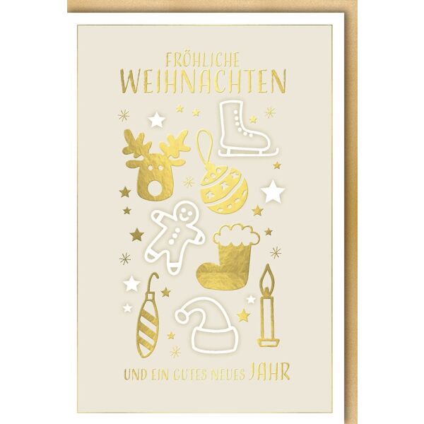 Weihnachtskarte mit Umschlag Weihnachtsmotive