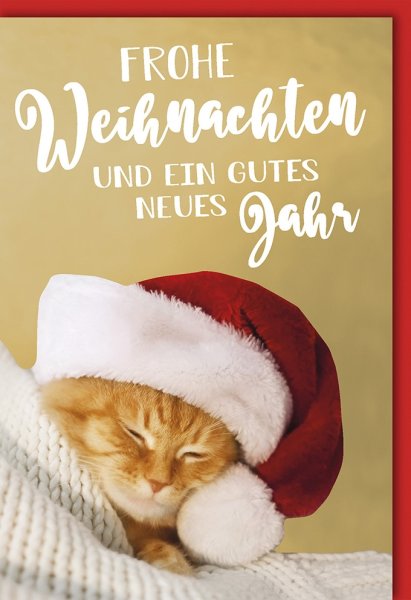 Weihnachten - Glückwunschkarte im Format 11,5 x 17 cm mit Umschlag - Verlag Dominique