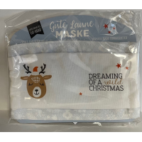 Gute Laune Maske Weihnachten "Dreaming of a wild...